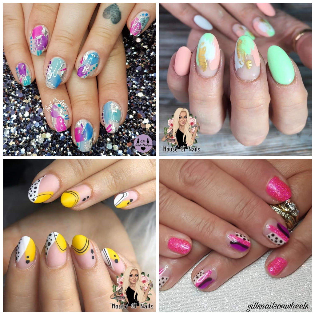 NAILS | Going Abstract Again #CBBxManiMonday | Cosmetic Proof | Vancouver  beauty, nail art and lifestyle blog
